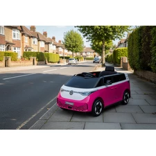 Детская машина M 6281 EBLR-8 Volkswagen ID Buzz розовая, MP3, USB, Bluetooth фото 41