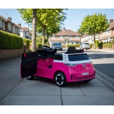 Детская машина M 6281 EBLR-8 Volkswagen ID Buzz розовая, MP3, USB, Bluetooth фото 54