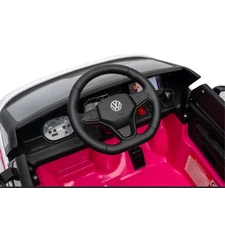 Детская машина M 6281 EBLR-8 Volkswagen ID Buzz розовая, MP3, USB, Bluetooth фото 86