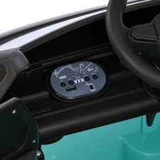 Детская машина M 6281 EBLR-15 Volkswagen ID Buzz бирюзовая, MP3, USB, Bluetooth фото 22