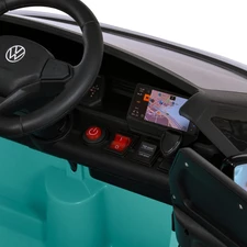 Детская машина M 6281 EBLR-15 Volkswagen ID Buzz бирюзовая, MP3, USB, Bluetooth фото 28