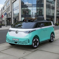 Детская машина M 6281 EBLR-15 Volkswagen ID Buzz бирюзовая, MP3, USB, Bluetooth купить