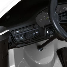 Двухместная детская машина M 6111 AL-1 (24V) Porsche, надувные резиновые колеса, белая фото 16