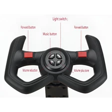 Детский электрокарт M 6145 (A) EBR-1 белый, нижняя подсветка, пульт управления фото 63