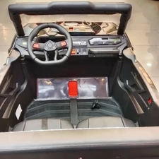Двухместный детский электромобиль багги M 6278 EBLR-11 (24V) серый, 4 мотора фото 15