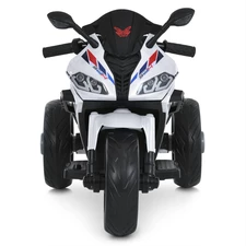 Детский мотоцикл M 6273 EL-1 белый, мягкое сиденье, USB, MP3, Bluetooth фото 37