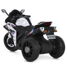 Детский мотоцикл M 6273 EL-1 белый, мягкое сиденье, USB, MP3, Bluetooth фото 41