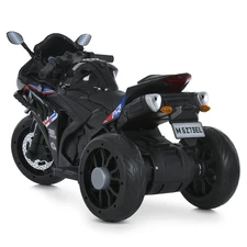 Детский мотоцикл M 6273 EL-2 черный, мягкое сиденье, USB, MP3, Bluetooth фото 41