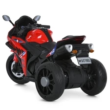Детский мотоцикл на аккумуляторе M 6273 EL-3 красный, USB, MP3, Bluetooth фото 41