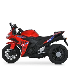 Детский мотоцикл на аккумуляторе M 6273 EL-3 красный, USB, MP3, Bluetooth фото 54