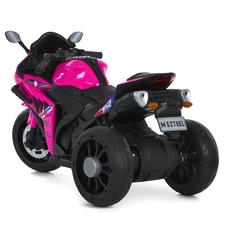 Детский мотоцикл на аккумуляторе M 6273 EL-8 розовый, USB, MP3, Bluetooth фото 41