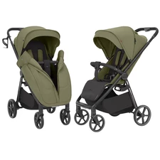 Прогулочная коляска Carrello Bravo Lite CRL-5529 Bamboo Green бамбуковая фото 14