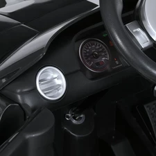 Двухместный детский электромобиль M 6107 EBLR-2 (24V) Ford, четыре мотора, черный фото 53