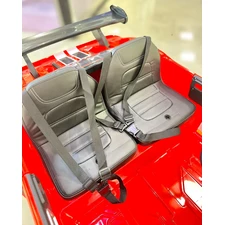 Двухместный детский электромобиль M 6107 EBLR-3 (24V) Ford, четыре мотора, красный фото 22