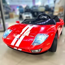 Двухместный детский электромобиль M 6107 EBLR-3 (24V) Ford, четыре мотора, красный купить