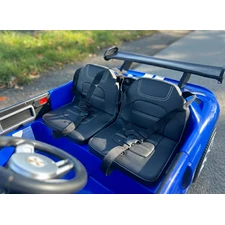 Двухместная детская машина M 6107 EBLR-4 (24V) синяя, Ford GT, четыре мотора фото 16