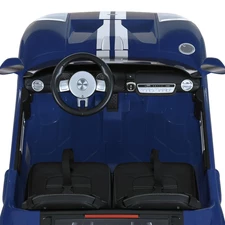 Двухместная детская машина M 6107 EBLR-4 (24V) синяя, Ford GT, четыре мотора фото 20