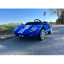 Двухместная детская машина M 6107 EBLR-4 (24V) синяя, Ford GT, четыре мотора фото 63