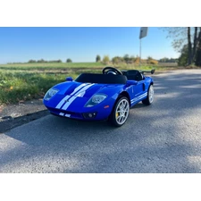 Двухместная детская машина M 6107 EBLR-4 (24V) синяя, Ford GT, четыре мотора фото 71