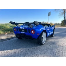 Двухместная детская машина M 6107 EBLR-4 (24V) синяя, Ford GT, четыре мотора фото 86