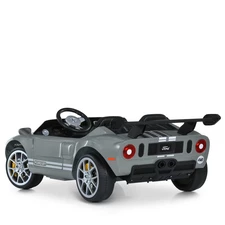 Двухместная детская машина M 6107 EBLR-11 (24V) серая, Ford GT, четыре мотора фото 16