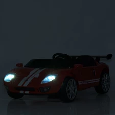 Двухместная детская машина M 6107 EBLR-11 (24V) серая, Ford GT, четыре мотора фото 11