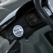 Двухместная детская машина M 6107 EBLR-11 (24V) серая, Ford GT, четыре мотора фото 53