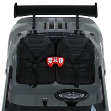 Двухместная детская машина M 6107 EBLR-11 (24V) серая, Ford GT, четыре мотора фото 15