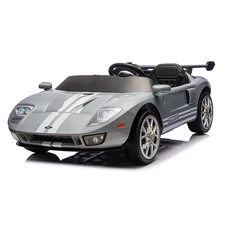 Двухместная детская машина M 6107 EBLR-11 (24V) серая, Ford GT, четыре мотора фото 37