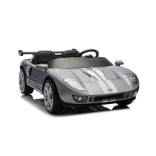 Двухместная детская машина M 6107 EBLR-11 (24V) серая, Ford GT, четыре мотора фото 41