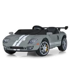 Двухместная детская машина M 6107 EBLR-11 (24V) серая, Ford GT, четыре мотора фото 63