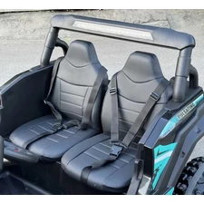 Двухместный детский электромобиль багги M 6278 EBLR-2-15 (24V) черно-бирюзовый, 4 мотора фото 15