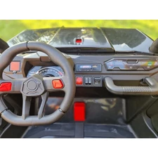 Двухместный детский электромобиль багги M 6278 EBLR-2-15 (24V) черно-бирюзовый, 4 мотора фото 28
