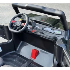 Двухместный детский электромобиль багги M 6278 EBLR-2-15 (24V) черно-бирюзовый, 4 мотора фото 32