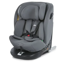 Детское автокресло El Camino i-Free ME 1187 Shadow Gray серое, i-Size R129, фаза 1,2 (40-150 см)