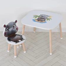 Детский столик M 502-5 Динозаврик, со стульчиком фото 14