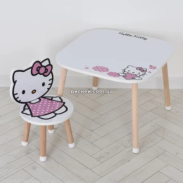 Детский столик M 502-7 Hello Kitty, со стульчиком