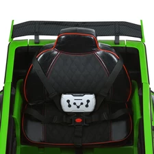 Детский джип M 6257 EBLR-5 зеленый, Mercedes Brabus, мягкие EVA колеса фото 32