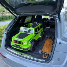 Детский джип M 6257 EBLR-5 зеленый, Mercedes Brabus, мягкие EVA колеса фото 54