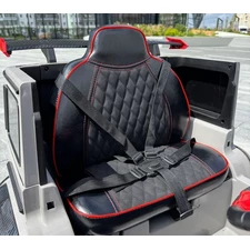 Детский джип M 6257 EBLR-11 серый, Mercedes Brabus, мягкие EVA колеса фото 11