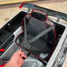 Детский джип M 6257 EBLR-11 серый, Mercedes Brabus, мягкие EVA колеса фото 31