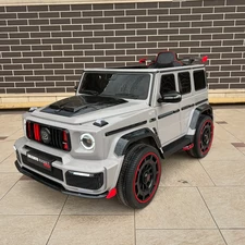Детский джип M 6257 EBLR-11 серый, Mercedes Brabus, мягкие EVA колеса купить