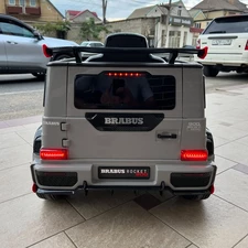 Детский джип M 6257 EBLR-11 серый, Mercedes Brabus, мягкие EVA колеса фото 92