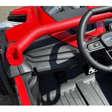 Детский электромобиль багги M 6256 EBLR-3 красный, мягкое сиденье фото 92