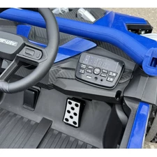 Детский электромобиль багги M 6256 EBLR-4 синий, мягкое сиденье фото 71