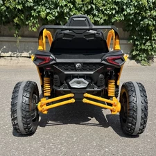 Детский электромобиль M 6256 EBLR-6 багги, мягкое сиденье, желтый фото 54