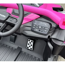 Детский электромобиль для девочки M 6256 EBLR-8 багги, мягкое сиденье, розовый фото 71