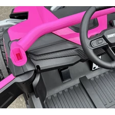 Детский электромобиль для девочки M 6256 EBLR-8 багги, мягкое сиденье, розовый фото 86