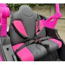 Детский электромобиль для девочки M 6256 EBLR-8 багги, мягкое сиденье, розовый фото 92