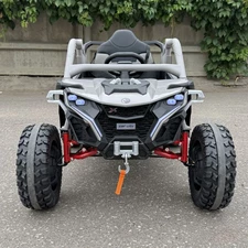 Детский электромобиль M 6256 EBLR-11 багги, мягкое сиденье, серый фото 14